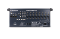 8 MIC LINE + 2 STEREO RACK MOUNT MIXER, 6 AUX SENDS, 4 BAND EQ WITH DUAL SWEPT MIDS, DUAL FX ENGINES